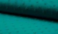 Luxury DIMPLE STARS Cuddle Soft Fabric Material - PETROL